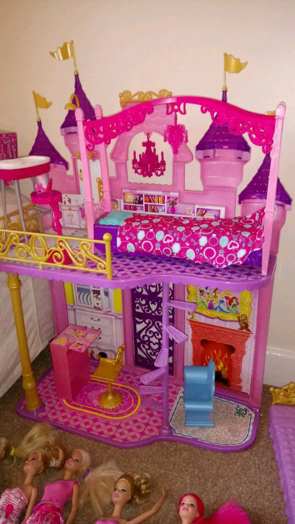 disney barbie house